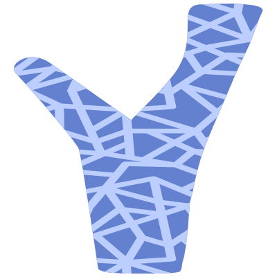 Shape Tree Body Nuture Element from Organic Shapes Set