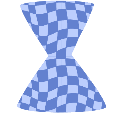 Shape Triangle Hourglass Element from Organic Shapes Set