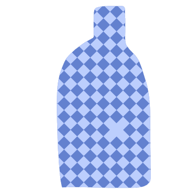 Shape Vase Bottle Element from Organic Shapes Set