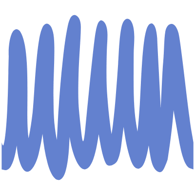 Line Wave Element from Organic Shapes Set