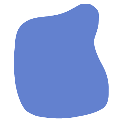 Shape Abstract Clay Square Element from Organic Shapes Set