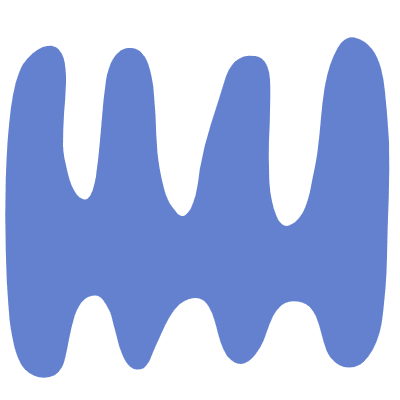 Shape Abstract Spine Element from Organic Shapes Set