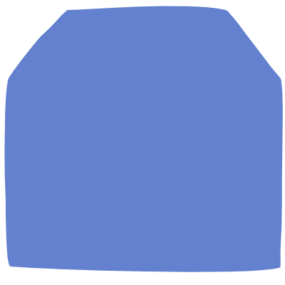 Shape Abstract Tag Square Trapezoid Element from Organic Shapes Set