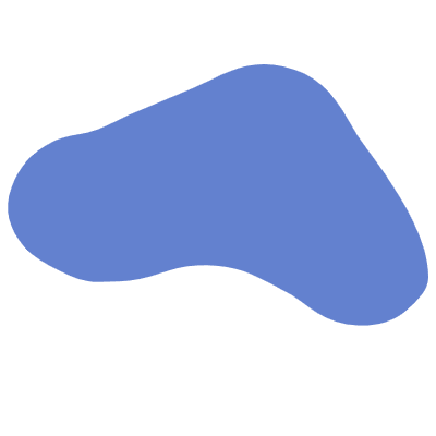 Shape Abstract Triangular Boomerang Element from Organic Shapes Set