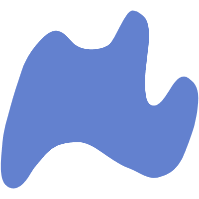 Shape Abstract Wave Element from Organic Shapes Set