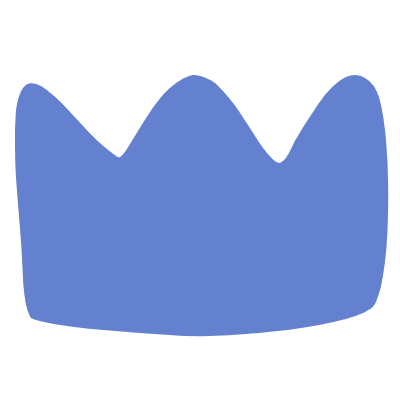 Shape Crown Element from Organic Shapes Set