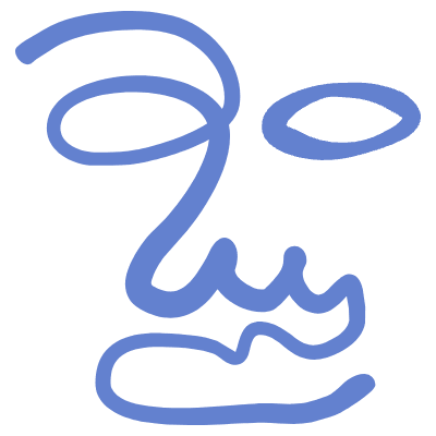 Shape Face Element from Organic Shapes Set