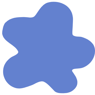 Shape Flower Nature Cute Element from Organic Shapes Set
