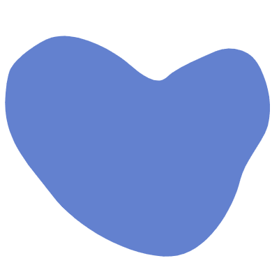 Shape Heart Draw Element from Organic Shapes Set