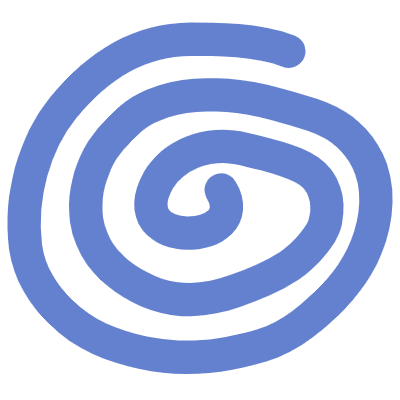 Shape Spiral Circle Element from Organic Shapes Set