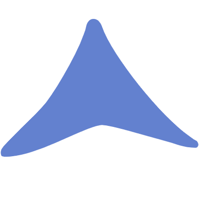 Shape Triangle Tree Pine Element from Organic Shapes Set