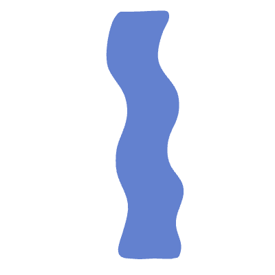 Shape Wave Curly Line Element from Organic Shapes Set