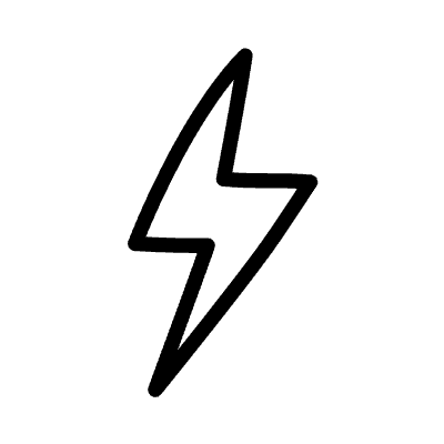 Abstract Flash Sparkle Line 1 Element from Variable Scribbles Set