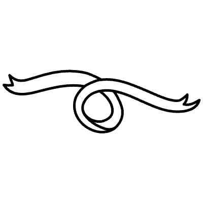 Abstract Ribbon Line Element from Variable Scribbles Set