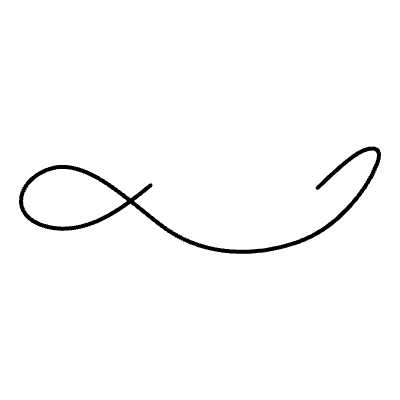 Abstract Ribbon Vine Line 2 Element from Variable Scribbles Set