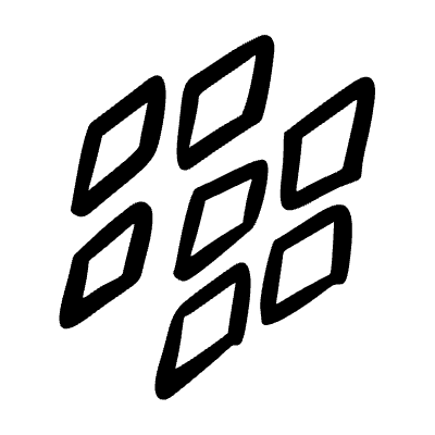 Abstract Diamonds Pattern Element from Beveled Scribbles Set