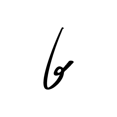 Abstract Line Curly Element from Beveled Scribbles Set