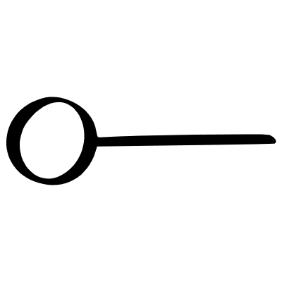 Bullet Pointer Element from Beveled Scribbles Set