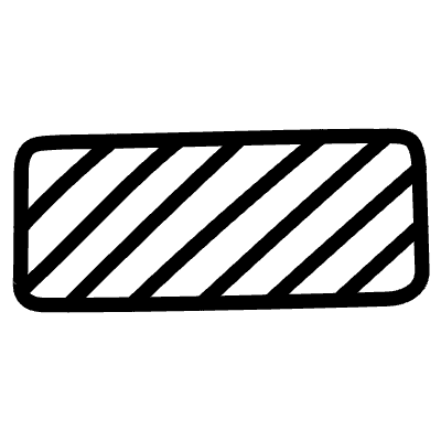 Censorship Horizontal Non Filled Element from Variable Scribbles Set