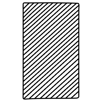 Censorship Vertical 1 Non Filled Element from Variable Scribbles Set