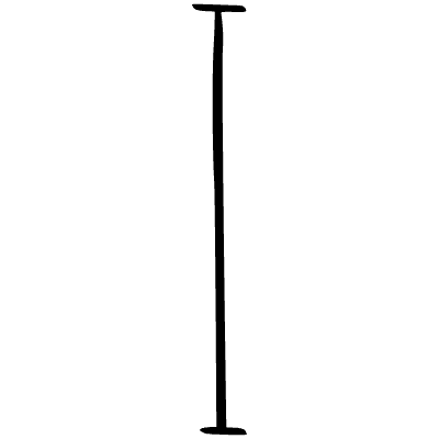 Highlight Summary Closed End Line Long Element from Beveled Scribbles Set