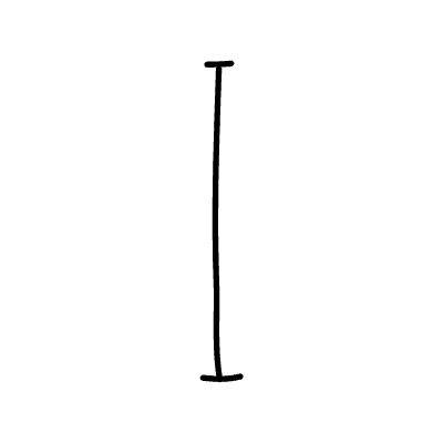 Line Summarize Bracket 4 Element from Variable Scribbles Set