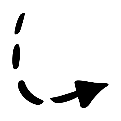 Arrow 2 Element from Beveled Scribbles Set