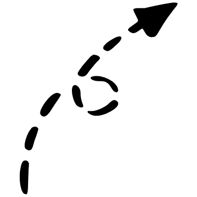 Arrow 7 Element from Beveled Scribbles Set