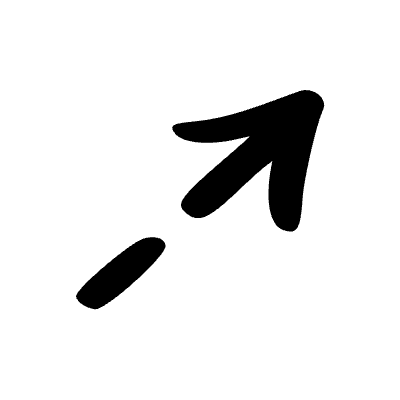 Arrow Dashed Line Head Straight Short Element from Beveled Scribbles Set