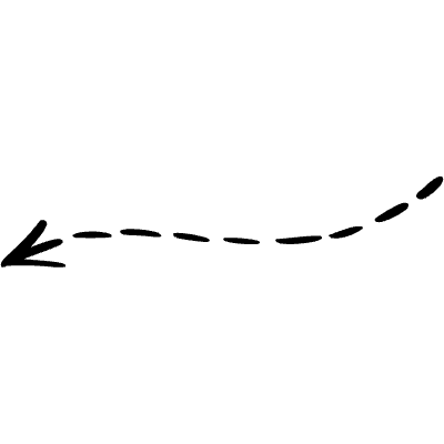 Arrow Wiggle Long Element from Beveled Scribbles Set