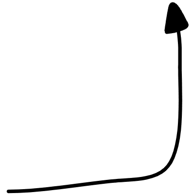 Line Arrow Angled Filled Head 2 Element from Variable Scribbles Set