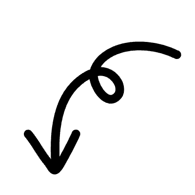 Line Arrow Spiral Down 1 Element from Variable Scribbles Set