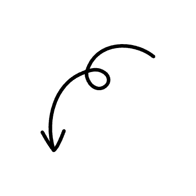 Line Arrow Spiral Down 5 Element from Variable Scribbles Set