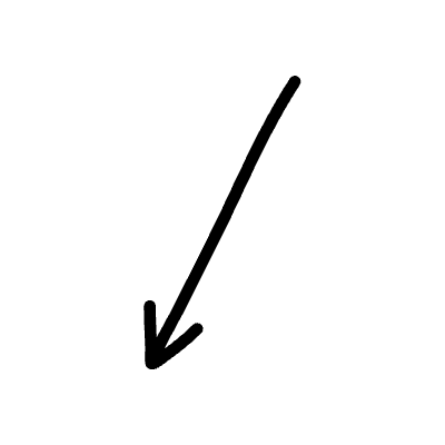 Line Arrow Straight Diagonal 3 Element from Variable Scribbles Set