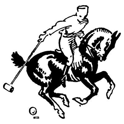 Polo 1 Element from Art Nouveau Illustrations Set