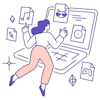 Nft Marketplace Illustration from Bangalore - Pro Set