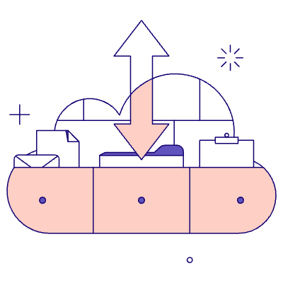 Development Data Cloud 01 Illustration from Bangalore - Pro Set