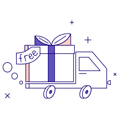 Free Shipping Illustration from Bangalore - Pro Set