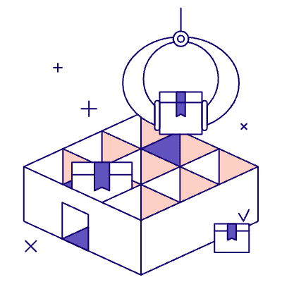 Sorting Center Illustration from Bangalore - Pro Set