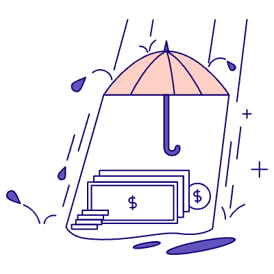 Emergency Savings Illustration from Bangalore - Pro Set