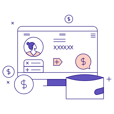 Online Banking 01 Illustration from Bangalore - Pro Set