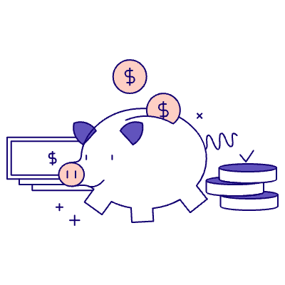 Saving For The Future Illustration from Bangalore - Pro Set