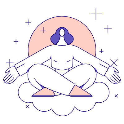 Being At Peace 02 Illustration from Bangalore - Pro Set