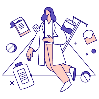 Doctor Nurse 2 Illustration from Bangalore - Pro Set