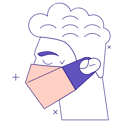Facemask 01 Illustration from Bangalore - Pro Set