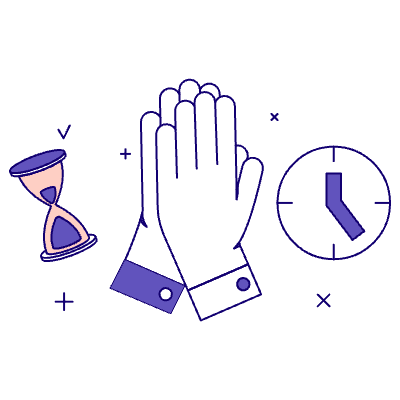 Be Patient Illustration from Bangalore - Pro Set
