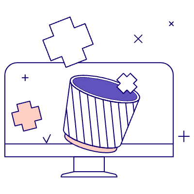 Delete 2 Illustration from Bangalore - Pro Set