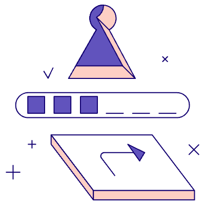 Enter Your Password 2 Illustration from Bangalore - Pro Set