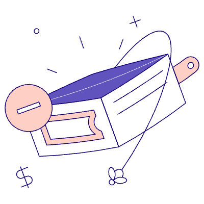 Interface E Commerce Empty Wallet 01 Illustration from Bangalore - Pro Set