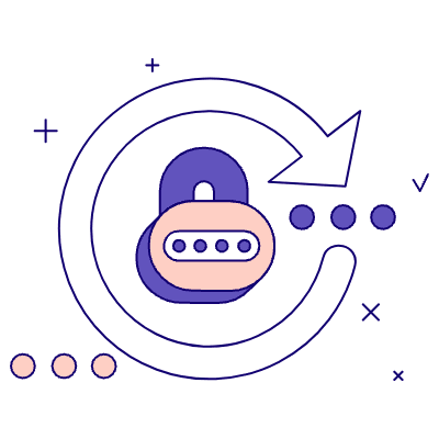 Reset Password Illustration from Bangalore - Pro Set